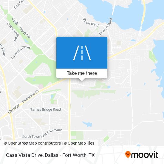 Mapa de Casa Vista Drive
