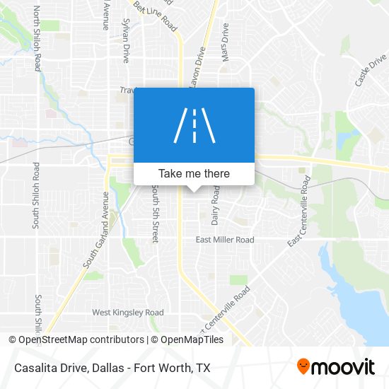 Casalita Drive map