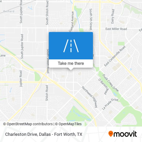 Mapa de Charleston Drive