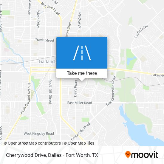 Cherrywood Drive map