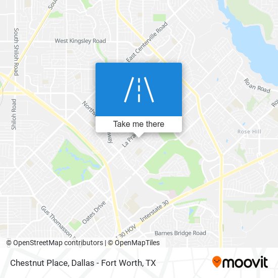 Chestnut Place map
