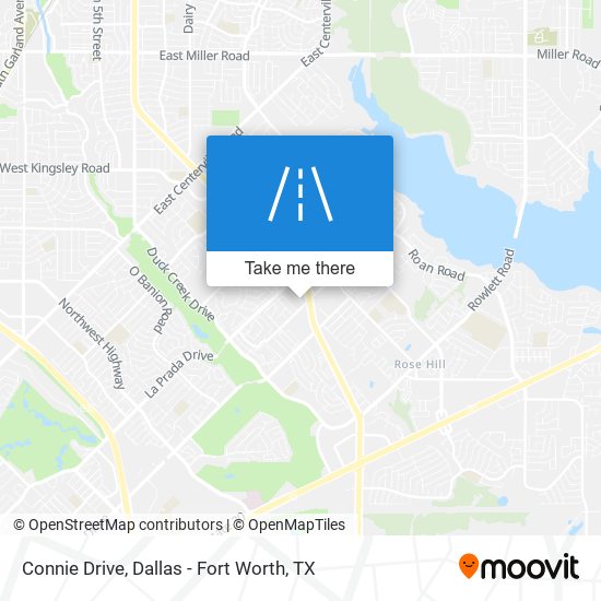 Mapa de Connie Drive