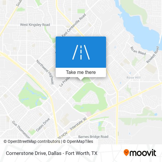 Cornerstone Drive map
