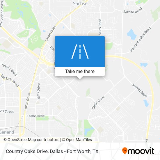 Country Oaks Drive map