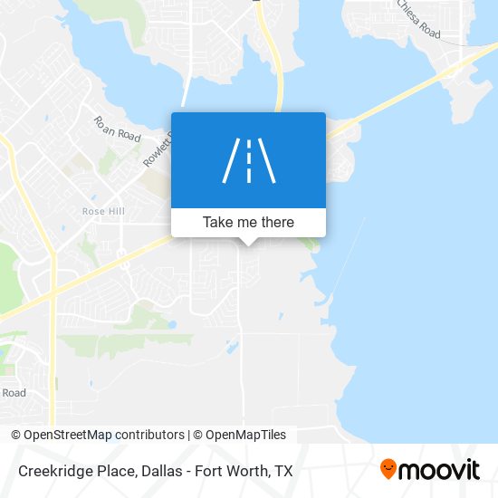 Mapa de Creekridge Place