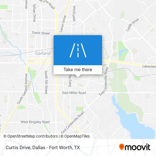 Mapa de Curtis Drive