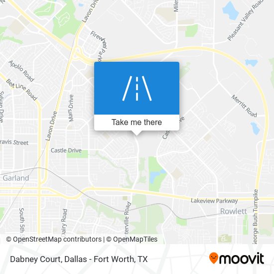 Dabney Court map