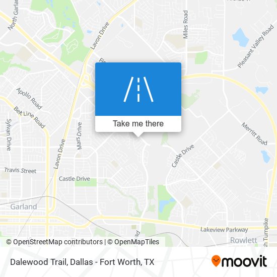 Dalewood Trail map