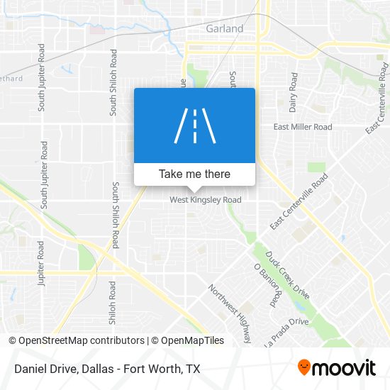 Daniel Drive map