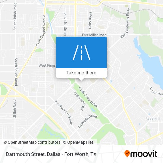 Mapa de Dartmouth Street