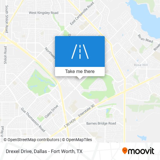 Drexel Drive map