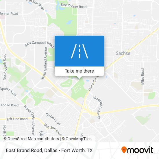 East Brand Road map