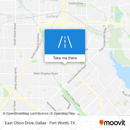Mapa de East Chico Drive