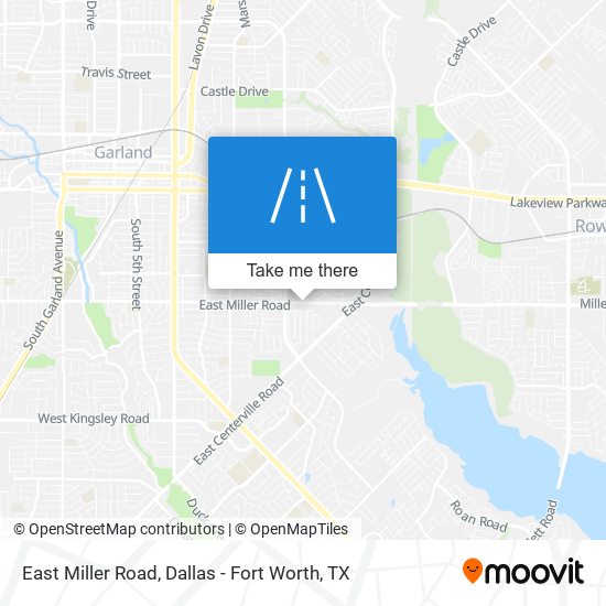 Mapa de East Miller Road