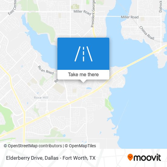 Elderberry Drive map