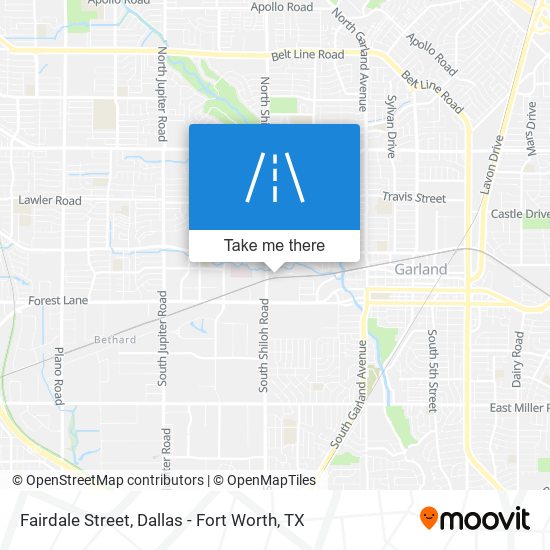 Mapa de Fairdale Street