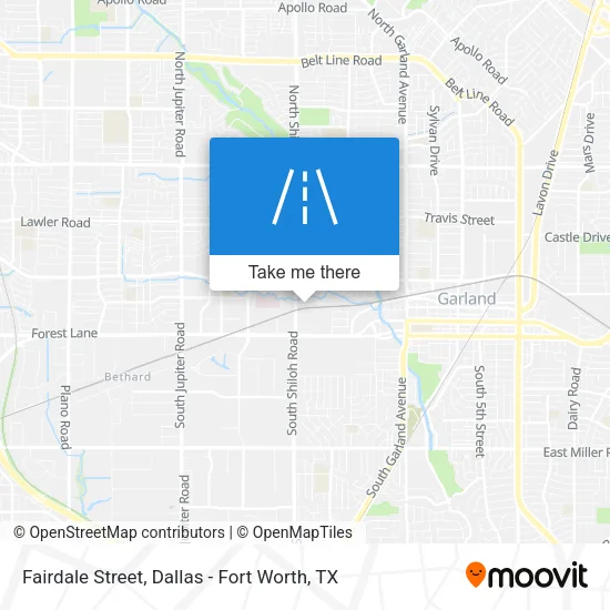 Fairdale Street map