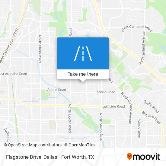 Mapa de Flagstone Drive