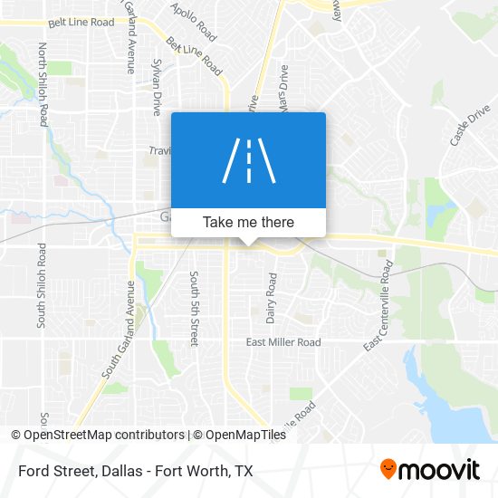 Ford Street map