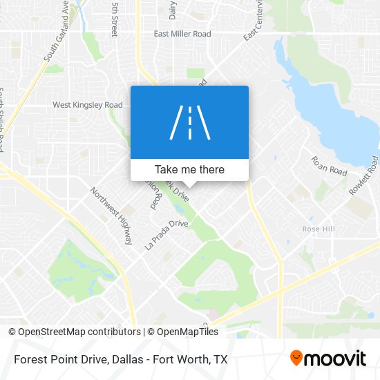 Forest Point Drive map