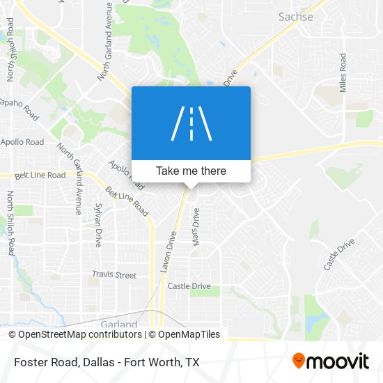 Mapa de Foster Road
