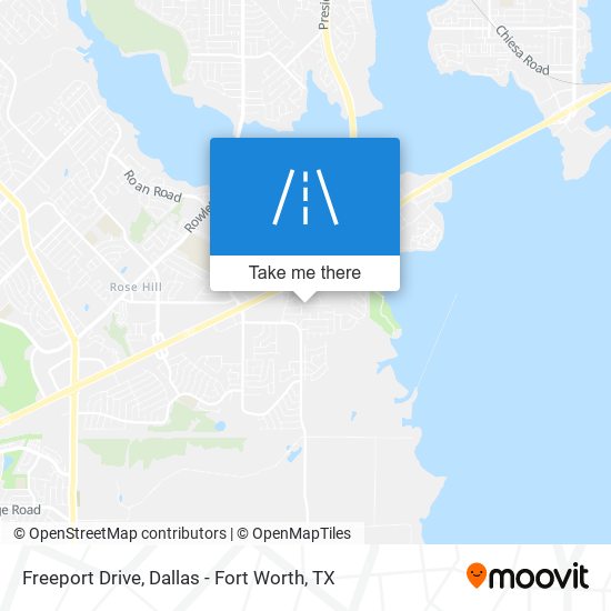 Mapa de Freeport Drive