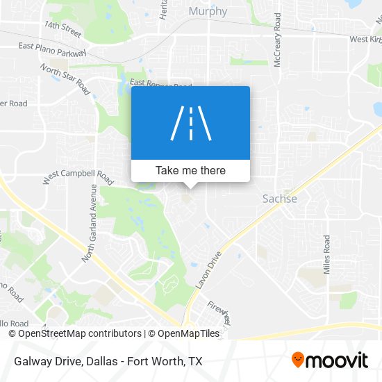 Galway Drive map