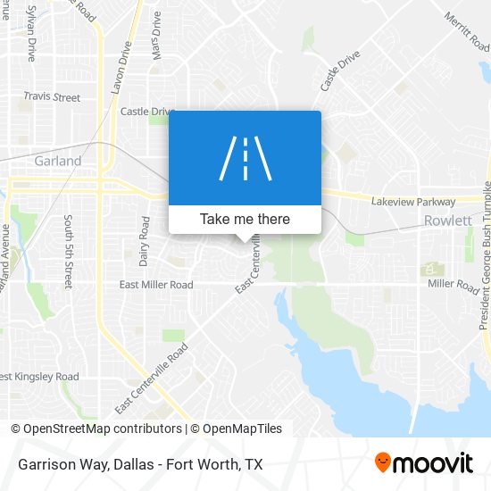 Mapa de Garrison Way
