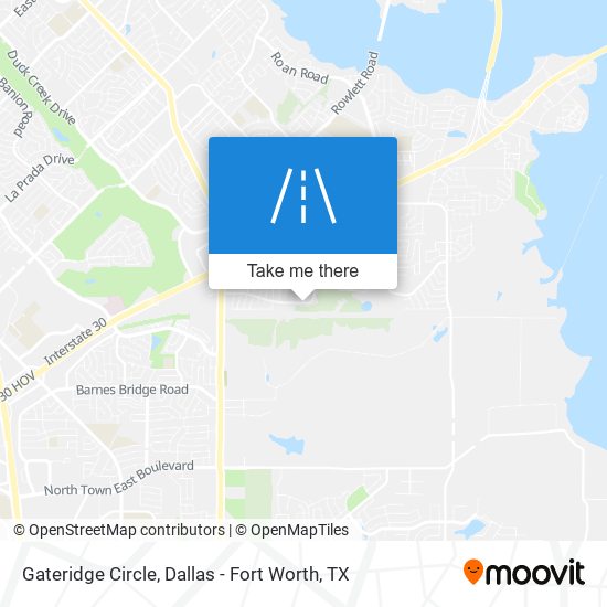 Mapa de Gateridge Circle