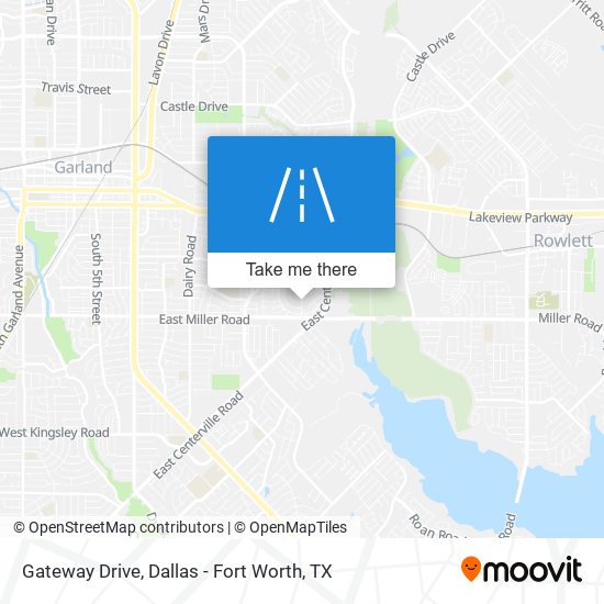 Gateway Drive map