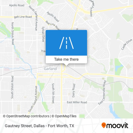 Mapa de Gautney Street