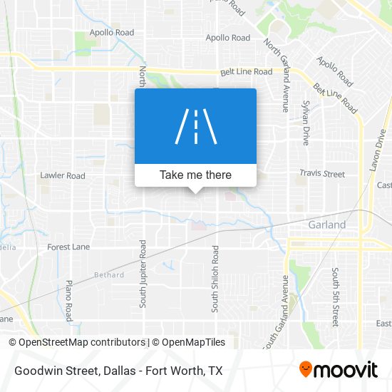 Mapa de Goodwin Street