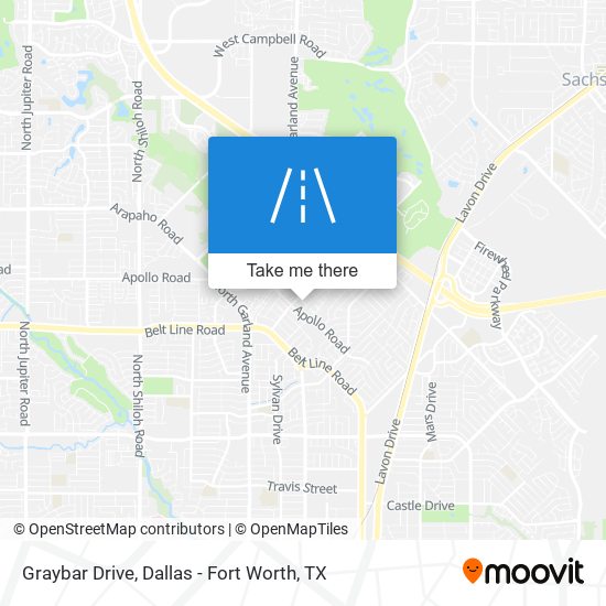 Mapa de Graybar Drive