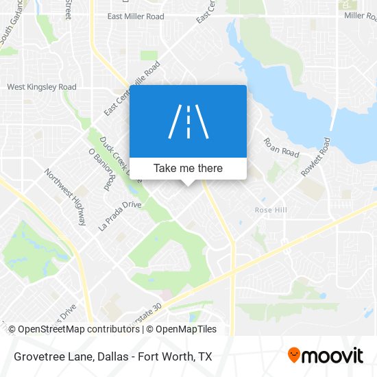 Mapa de Grovetree Lane