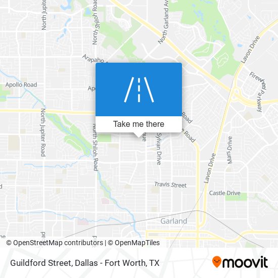 Mapa de Guildford Street