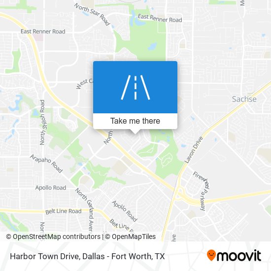 Harbor Town Drive map