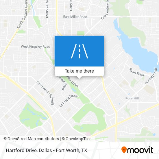 Hartford Drive map