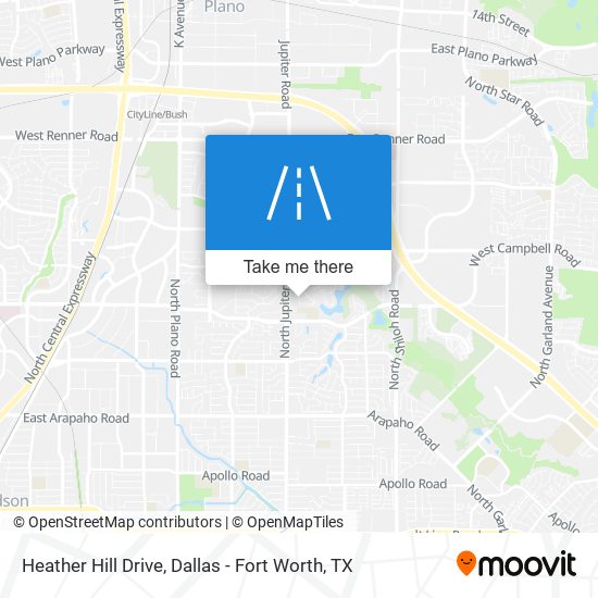 Heather Hill Drive map