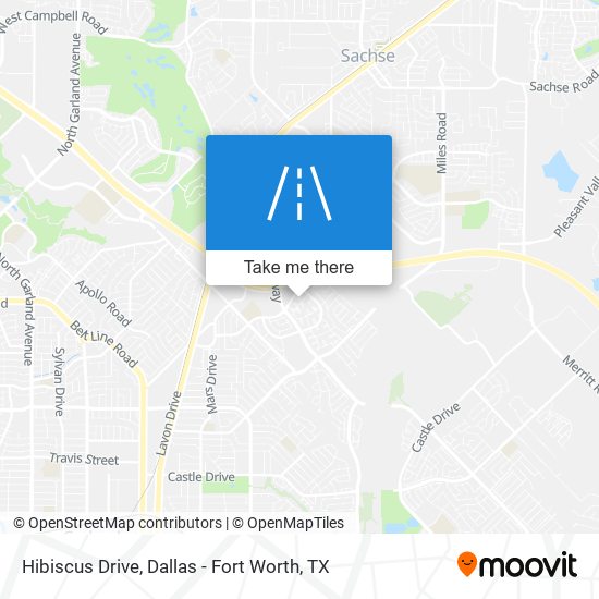Hibiscus Drive map