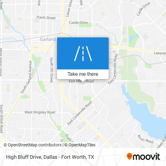 High Bluff Drive map