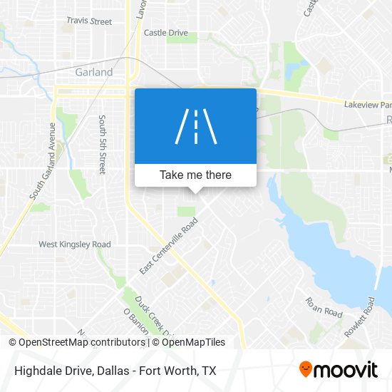 Mapa de Highdale Drive