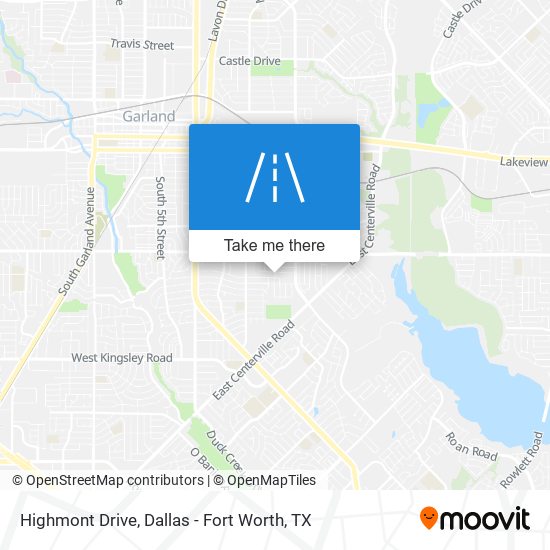 Mapa de Highmont Drive