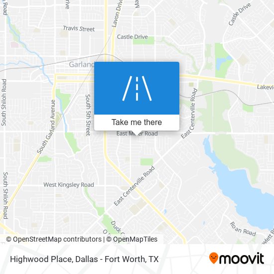 Highwood Place map