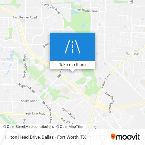Hilton Head Drive map