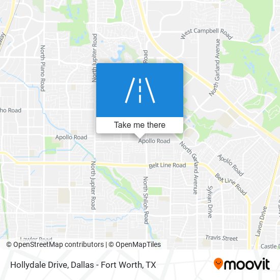 Hollydale Drive map