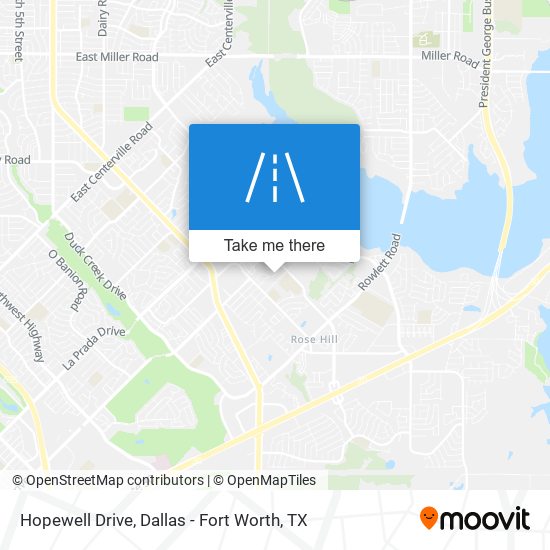 Hopewell Drive map