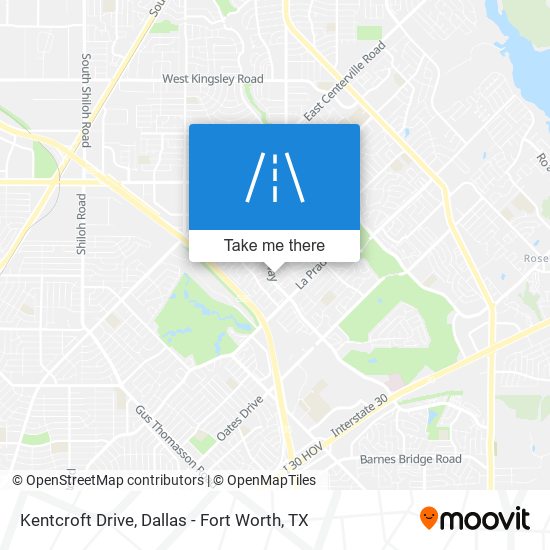 Kentcroft Drive map