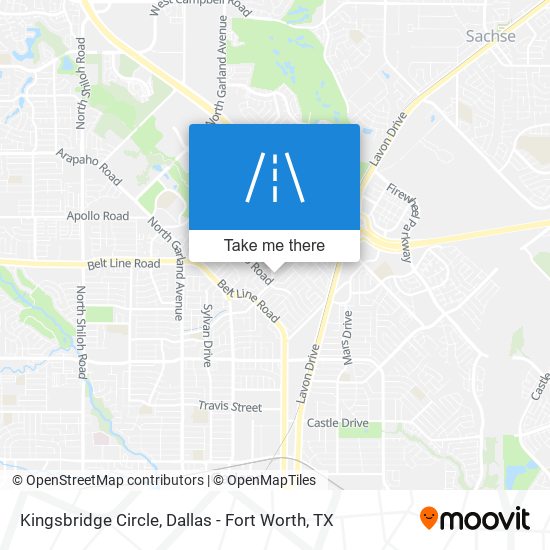 Mapa de Kingsbridge Circle