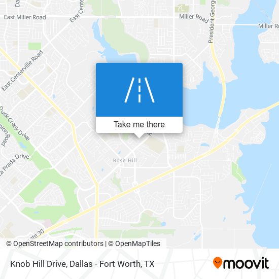 Knob Hill Drive map