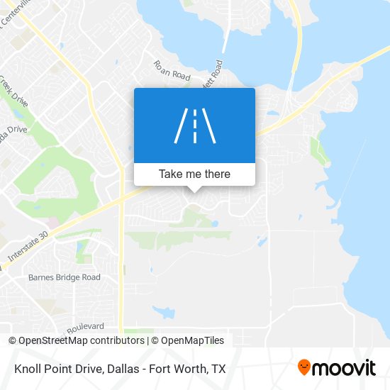 Knoll Point Drive map